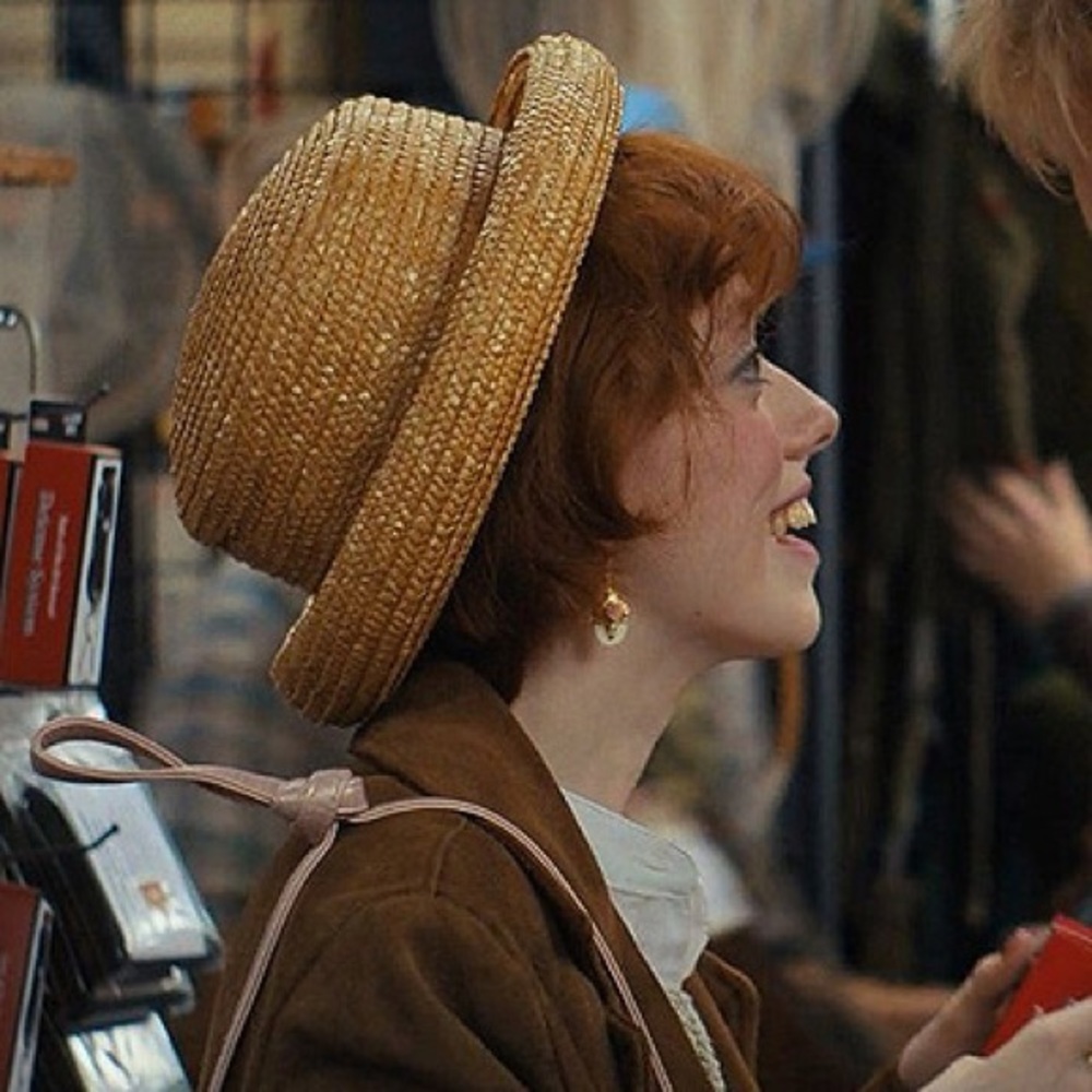 Vintage straw bowler hat like Vickie’s from Stranger Things! - Picture 3 of 8